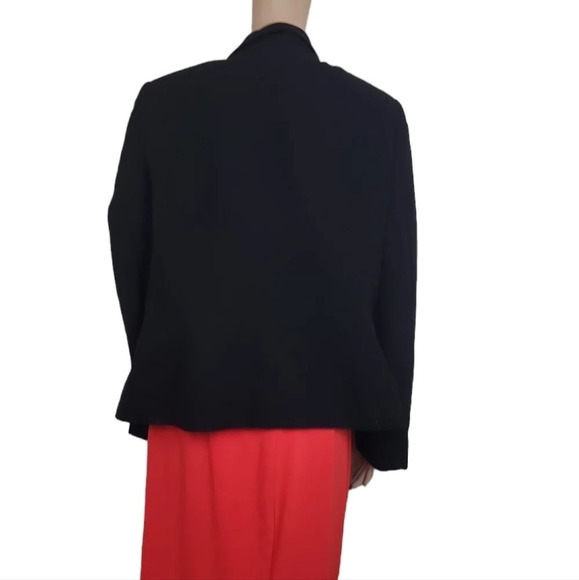 Tahari Arthur S. Levine Black Blazer 14 - Picture 3 of 6